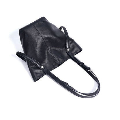 Flou Leren Bucket Bag Dames | Compacte Schoudertas