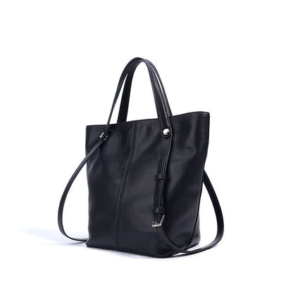 Flou Leren Bucket Bag Dames | Compacte Schoudertas